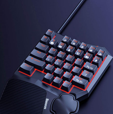 Xiaomi Baseus GAMO (GK01) one-handed gaming keyboard